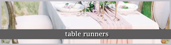 Hire white table linen