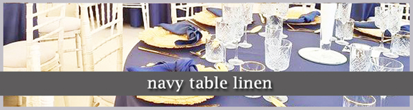 Hire white table linen