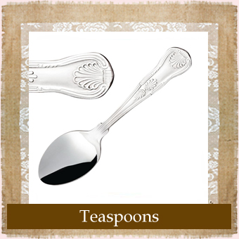 Vintage style teaspoon hire